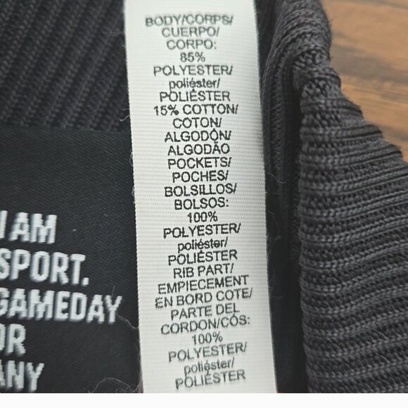 Adidas black/red track jacket size S - Picture 6 of 8